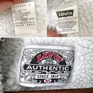 Levi's Jackets Coats Vintage Levis Sherpa Lined Denim